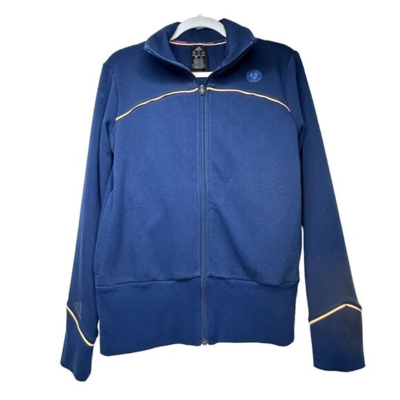 ADIDAS ROLAND GARROS PARIS Sweatshirt Mens SM 2013 Sample Piece Rare Heavyweight - Picture 3 of 16